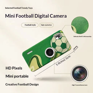 Soccer Pattern Kids <b>Mini</b> Digital <b>Camera</b> Portable Thumb <b>Camera</b> TF Card Storage ABS Compact Children Digital <b>Camera</b> - Product Image 3