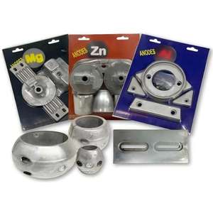 Kit de Protección de Ánodo para Motor Fuera de Borda Mercury Resda Fastener 888756Q01 para Barcos Compatible con Alpha 1 GEN II Material Zn/Al/<span class=keywords><strong>Mg</strong></span> - Product Image 4