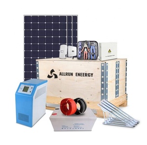 Kit complet de système solaire hors réseau 5000W 5KW 20KW 10000W 10KW pour montage au sol sur toit - Product Image 1