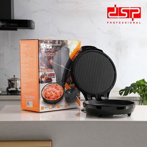 เครื่องทำพิซซ่า DSP Home ขนาด 30 ซม. กระทะอบเคลือบสารกันติด แผ่นทำความร้อนสองด้าน เตาไฟฟ้าขนาดใหญ่ - Product Image 3