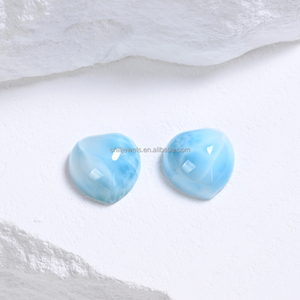 Paire assortie <span class=keywords><strong>de</strong></span> larimar naturel, <span class=keywords><strong>pierre</strong></span> <span class=keywords><strong>de</strong></span> larimar <span class=keywords><strong>bleu</strong></span> océan <span class=keywords><strong>de</strong></span> <span class=keywords><strong>la</strong></span> République <span class=keywords><strong>dominicaine</strong></span> pour <span class=keywords><strong>la</strong></span> fabrication <span class=keywords><strong>de</strong></span> boucles d'oreilles et <span class=keywords><strong>de</strong></span> bijoux - Product Image 3