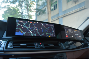 21 inç çift ekran Carplay Android oto araç DVD oynatıcı oyuncu için BMW 7 serisi F01 F02 F04 2009-2015 CCC/CIC/NBT sistemi araba radyo - Product Image 5