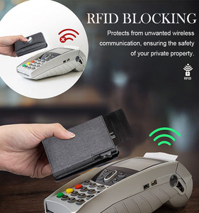 กระเป๋าใส่บัตรพร้อมช่องใส่เครื่องติดตาม วัสดุอลูมิเนียมอัลลอยด์ แบบป๊อปอัพ จัดส่ง<span class=keywords><strong>ฟรี</strong></span> - Product Image 4