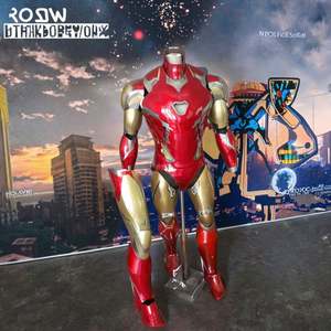 Costume Robot Personalizzabile Iron Man Mark 85 per Adulti, Tuta da Supereroe Ispirata a Film e Serie TV, Ideale per Halloween e Cosplay - Product Image 5
