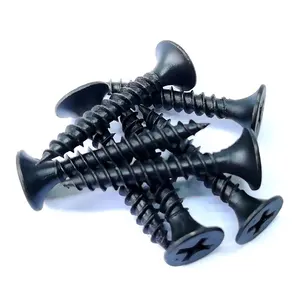 Ulir kasar galvanis 38mm sekrup eternit langit-langit untuk pemasangan drywall - Product Image 6