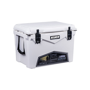 Glacière rotomoulée KUER-C 35 Qt, glacière portable pour le camping, la pêche et les activités de plein air, avec couvercle à fermeture et poignée de transport - Product Image 3