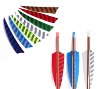 Plumes de dindon naturelles véritables pour le fletchage d'arrows de tir à l'arc, pour le bricolage, la chasse et le tir sur cible, accessoire d'arrow.