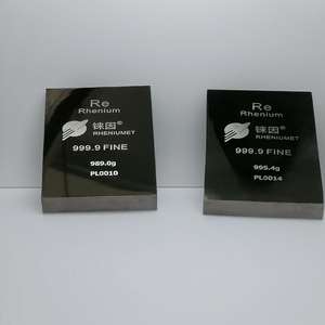 Rheniumet <span class=keywords><strong>PL</strong></span>-02 Re9999 高纯铑方板 1公斤 投资级稀有金属 不溶性金属 - Product Image 4