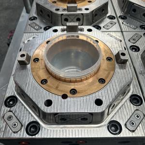 Venda quente 4 Cavidade Plástico Leite Chá Balde Molde 1L Frust Juice <span class=keywords><strong>Bucket</strong></span> Molde Personalizado Balde Plástico Molde Sopro Personalização - Product Image 6