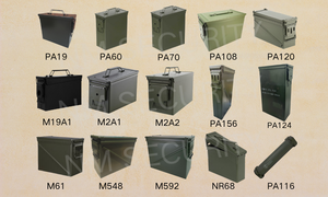 กล่องเก็บกระสุนเหล็กขนาดใหญ่ รุ่น <span class=keywords><strong>MK19</strong></span> 40MM PA120 ทนทาน กันน้ำ กันฝุ่น - Product Image 5