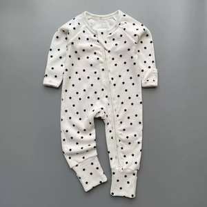 Pigiama in Cotone Personalizzato di Alta Qualità Unisex 0-<span class=keywords><strong>3</strong></span> <span class=keywords><strong>Mesi</strong></span> Maniche Lunghe Conforme agli Standard Europei Tutina per Bambini - Product Image 2