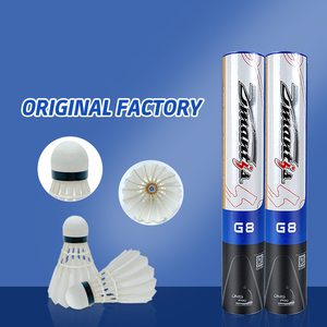 Nhà sản xuất ban đầu tùy chỉnh được phê duyệt bền thẳng ngỗng lông cầu lông cầu lông cho giải đấu cầu thủ chuyên nghiệp - Product Image 1