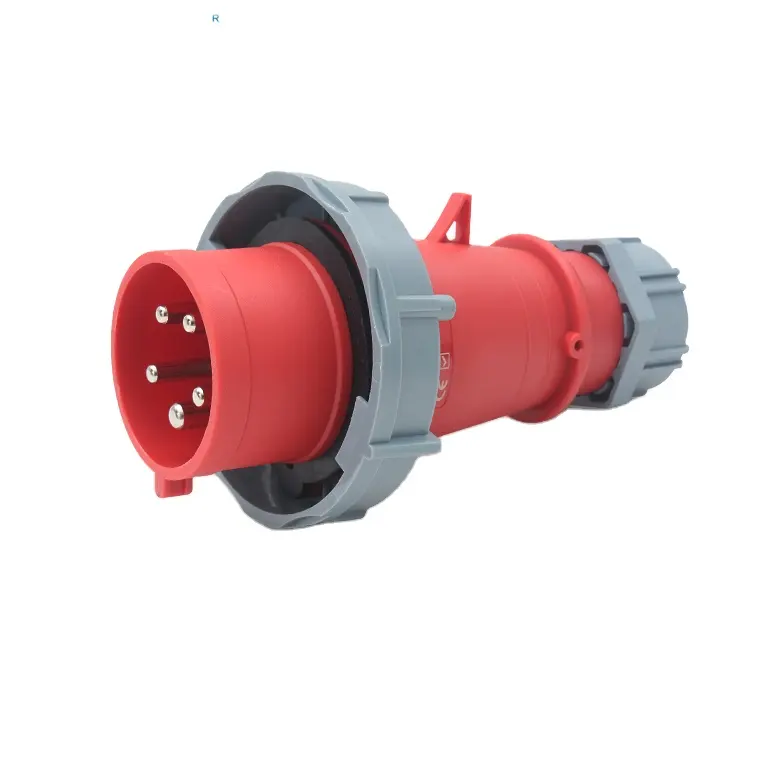 IP67 5P 32A Plug Fabriek Workshop Waterdicht En Stofdicht Hot-Selling Plug Industriële Plug Socket