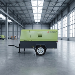 Compresor de Aire Portátil con Ruedas de 185 CFM, Motor Diésel Yanmar Japonés Pequeño, 5 M3/min, 8 bar, Personalizable para <span class=keywords><strong>Alquiler</strong></span> - Product Image 4