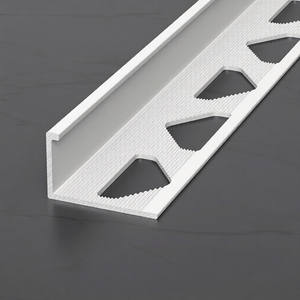 Profilés de finition en alliage Sunsbuild pour carrelage, protection des bords en céramique, protection décorative des coins muraux, trou triangulaire, carrelage de salle de bain - Product Image 4