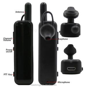 Walkie Talkie de Mano LEI XEN LX Q3, Super Mini, 0.5W, Alimentación USB, Auriculares, Intercomunicador de Negocios, Bidireccional para UHF - Product Image 3