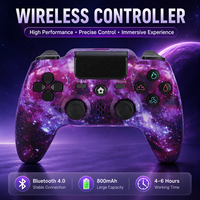 Nouvelle manette de jeu sans fil BT ZR486 P4 pour console, design privé, avec double vibration, haute qualité, compatible PS4