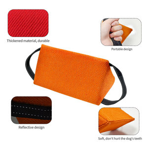 Nuovo triangolo spugna cane morso cuscino palla rimorchiatore di guerra professionale Pet forniture di addestramento per animali domestici interattivo durevole cane giocattolo da masticare - Product Image 3