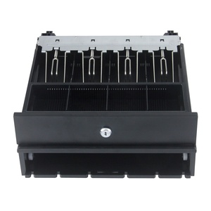 High Quality POS Economic Durable Metal Cash <strong>Box</strong> 330mm 4 <strong>Bill</strong> 4 Coin Tray Electronic Cash Drawer - Product Image 5