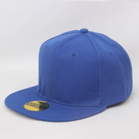 Casquette Snapback en Coton Personnalisée avec Broderie 3D Hiphop à Visière Plate