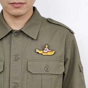 Pin de Esmalte Clásico, Broche de Banda de Rock para Jeans y Bolsos, Pin de Solapa Icónico para los Fans de los <span class=keywords><strong>Beatles</strong></span>, Regalo Musical - Product Image 5