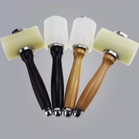 Maillet en nylon haute résistance pour outils de poinçonnage du cuir Maillet en nylon poli pour l'estampage et le gaufrage du cuir