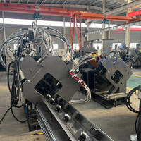 Ligne de traitement d'angles en acier CNC haute vitesse Raintech avec fonctions de perçage et de marquage
