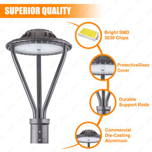 Lumière de jardin <span class=keywords><strong>LED</strong></span> à capteur photoélectrique en aluminium 150W IP67 résistant au <span class=keywords><strong>feu</strong></span> avec garantie extérieure de 5 ans - Product Image 5