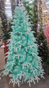 Árbol <span class=keywords><strong>de</strong></span> <span class=keywords><strong>Navidad</strong></span> <span class=keywords><strong>Artificial</strong></span> <span class=keywords><strong>de</strong></span> Alta Calidad, PE y PVC, con Nieve <span class=keywords><strong>Artificial</strong></span>, Decoración Navideña para Interiores del Hogar - Product Image 5