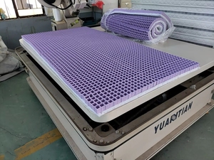 Couleurs personnalisées King Queen Size Tpe Silicone refroidissement Air Gel grille matelas hybrides pour literie surmatelas - Product Image 6