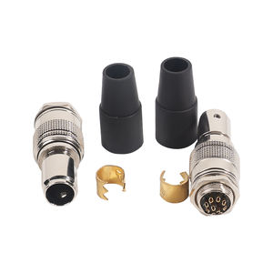 Connettori PCB Circolari a <span class=keywords><strong>10</strong></span> Posizioni, Connettore Maschio con <span class=keywords><strong>Pin</strong></span> a Saldare HR10A-10J-10P, Installazione Libera in Linea - Product Image 1