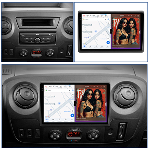 Autoradio Android 14 Serie Katana 120W X 6CH per Renault Master, Nissan NV400 e Opel <span class=keywords><strong>Movano</strong></span> 2 <span class=keywords><strong>2010</strong></span>-2019, 8+256GB, Lettore DVD - Product Image 2