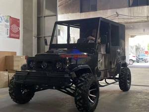 Mini Jeep Willys personnalisable, buggy tout-terrain pour adultes avec châssis en acier Q235B, 351-450 CV, garantie de 2 ans - Product Image 5