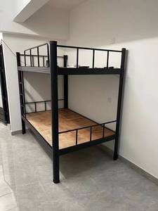 <span class=keywords><strong>Lit</strong></span> superposé moderne en métal robuste avec escalier et <span class=keywords><strong>armoire</strong></span>, <span class=keywords><strong>lit</strong></span> de dortoir avec bureau et tiroirs de rangement pour appartement - Product Image 2