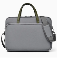 Sac à main pour ordinateur portable de grande capacité BSCI GRS, sacoche d'affaires pour ordinateur portable de 14 à 16 pouces
