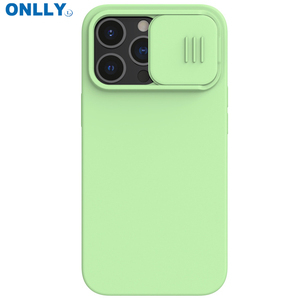 ฝาครอบสไลด์เลนส์กล้องป้องกันฝาครอบโทรศัพท์สําหรับ <span class=keywords><strong>iPhone</strong></span> <span class=keywords><strong>13</strong></span> PRO MAX <span class=keywords><strong>CamShield</strong></span> กรณีซิลิโคนแม่เหล็ก Silky - Product Image 5