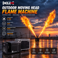 Projecteur de Feu Professionnel Étanche à Tête Mobile pour Effets de Flamme Extérieurs, Idéal pour Stades et Grandes Spectacles