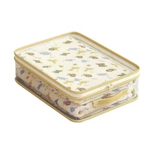 Transparent Quilt <b>Storage</b> Bag Set Rectangle Dustproof Moisture Proof Bedroom Organizer For <b>Clothes</b> And Seasonal Blankets - Product Image 1