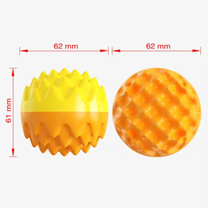 <b>Toys</b> <b>for</b> <b>Pets</b> Heavy Duty Float Rubber Squeaky Dog Balls Chew Spike <b>Toys</b> Clean Teeth and Training <b>Interactive</b> Movement <b>Pet</b> <b>Toys</b> - Product Image 3