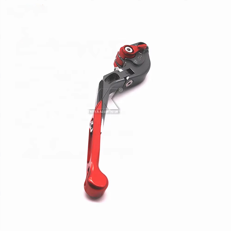 CNC Retrofit Pull Rod Hand Grip Horn Brake Clutch Folding Telescopic with Pull Rod Accessories for Motorcycles