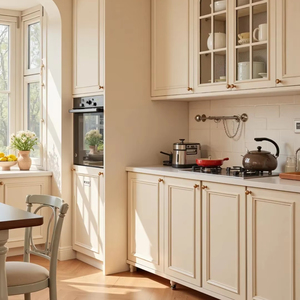 Op Maat Gemaakte Moderne Meubels Waterdichte Kasten Kast Kast Voor Eetkamer Voor Woonkamer Keuken Beschikbaar Optionele Kleuren - Product Image 1