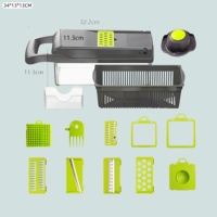 Keuken gadget set elektrische kleine keuken gadget 2025 nieuw idee unieke keuken gadget onder de €30 roestvrijstalen groentesnijder