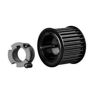 8 m20 serie 22 ~ 192 pulegge della cinghia dentata in acciaio materiale di ferro puleggia con alesaggio conico per cinghie di 20mm di larghezza apertura 54.65 ~ 487.55mm - Product Image 4