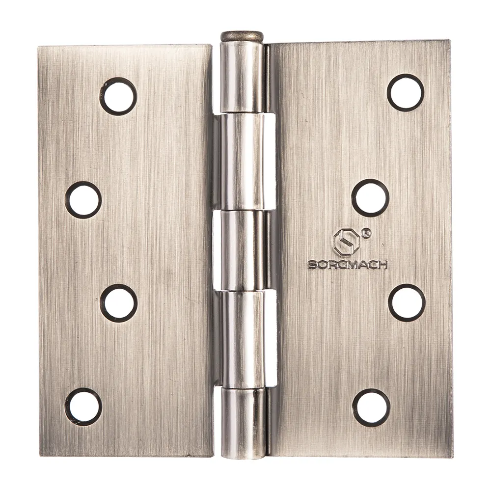 SORGMACH Best Quality Door Brass 4.0"X4.0"X2.2 mm Door Hinge Interior Low Thickness Door Hinge