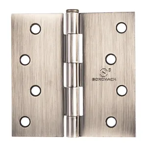 SORGMACH Best Quality Door Brass 4.0"X4.0"X2.2 Mm Door Hinge Interior Low Thickness Door Hinge