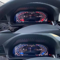 Speedometer Instrumen Digital Modern YLC untuk B-M-WS X5 X5M E71 Dashboard Virtual Cockpit Odometer HUD Tachometer