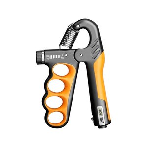 Entrenador de fuerza de agarre ajustable de PP+TPR+acero moldeado por inyección, ejercitador de antebrazo con resistencia de muelle para manos - Product Image 6