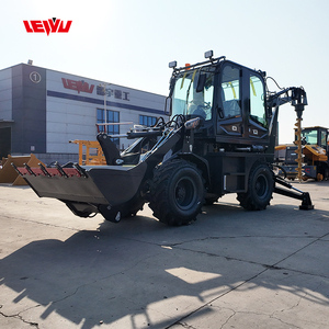 China Factory Price 4X4 <b>Construction</b>-<b>Machinery</b> Excavator <b>Engineering</b> Wheel EPA Engine Mini Backhoe - Product Image 1