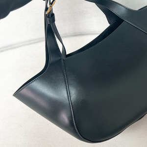 Nouveaux modèles en cuir de vachette véritable panier de légumes <span class=keywords><strong>noir</strong></span> sac à main dames sacs à main en cuir sacs fourre-tout pour femmes - Product Image 2