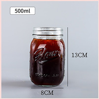 Tasse à café globe de neige 30 oz & 20 oz avec couvercle en bambou et pailles gobelet en verre
